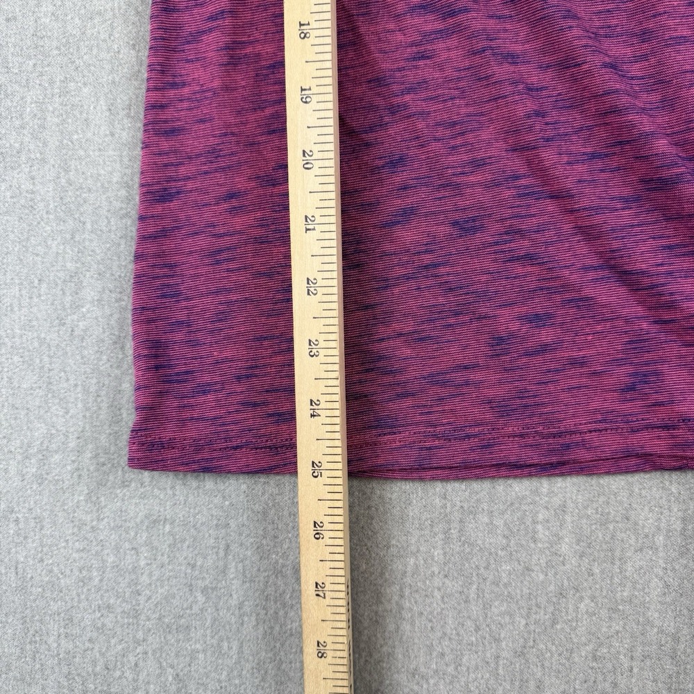 EVcR Active Women's Exercise‎ Top Raspberry Pink Open Back Large - Picture 5 of 8